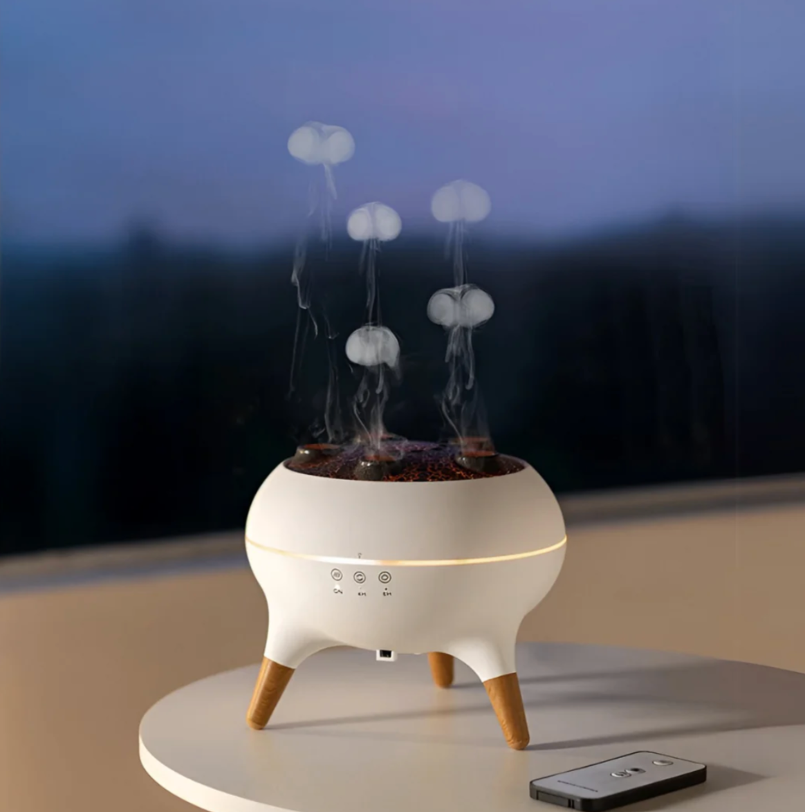 Soft-Glow Aromatherapy Jellyfish Diffuser