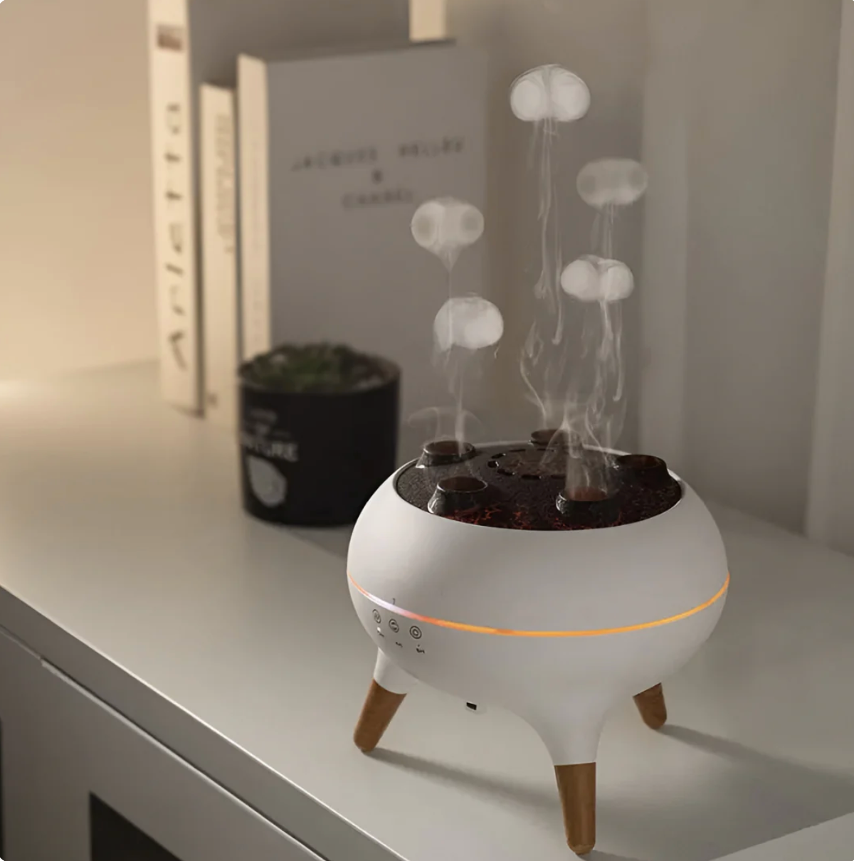 Soft-Glow Aromatherapy Jellyfish Diffuser