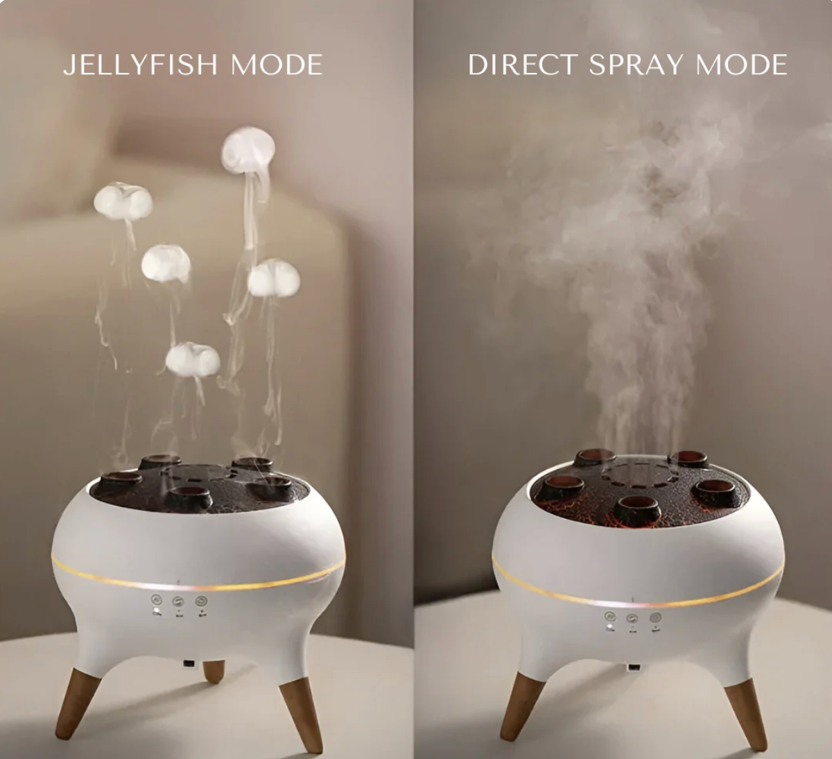 Soft-Glow Aromatherapy Jellyfish Diffuser