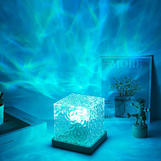 Soft-Glow Wave Lamp